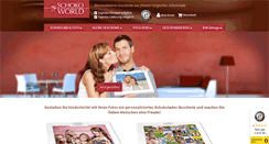 Desktop Screenshot of my-schoko-world.com